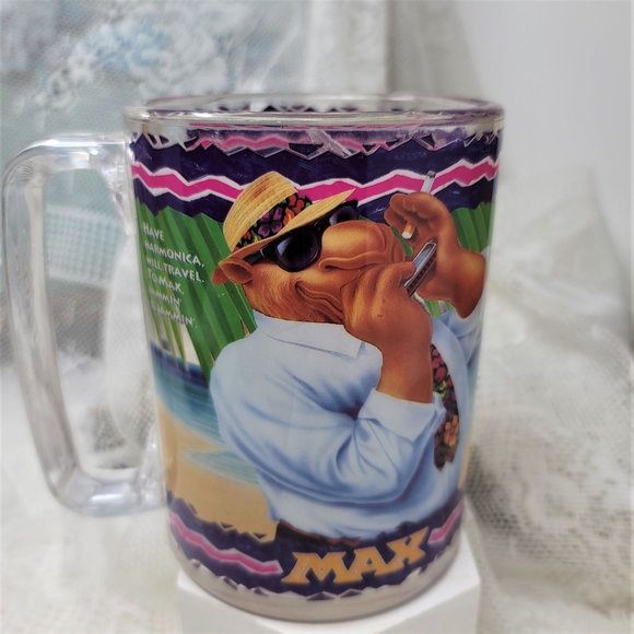 Vintage 1993 JOE'S BEACH CLUB Collectible Mug Camel Joe Mug "Max" - Picture 2 of 8